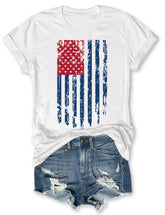 T-shirt drapeau américain