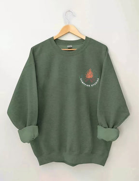 Life Was Meant For Campfire Stories Sweatshirt