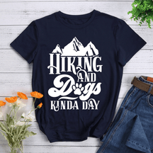 Hiking and Dogs T-shirt