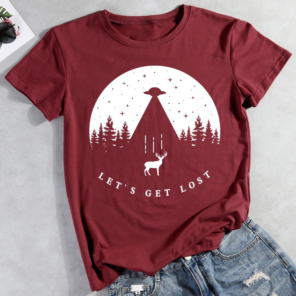 Let's Get Lost Hiking T-shirt