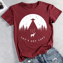 Let's Get Lost Hiking T-shirt