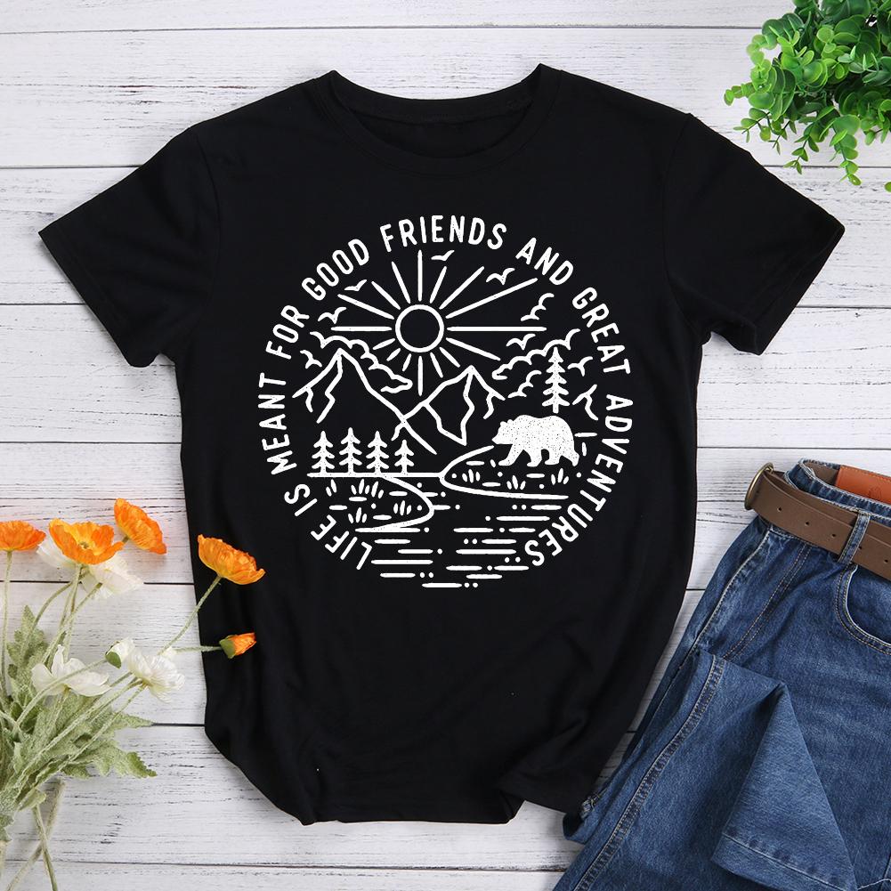 Mountains Are Calling Hiking T-shirt