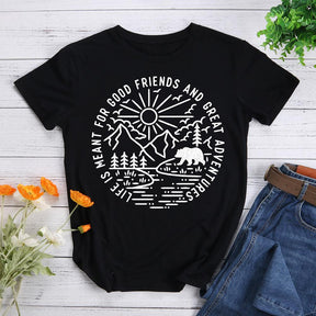 Mountains Are Calling Hiking T-shirt