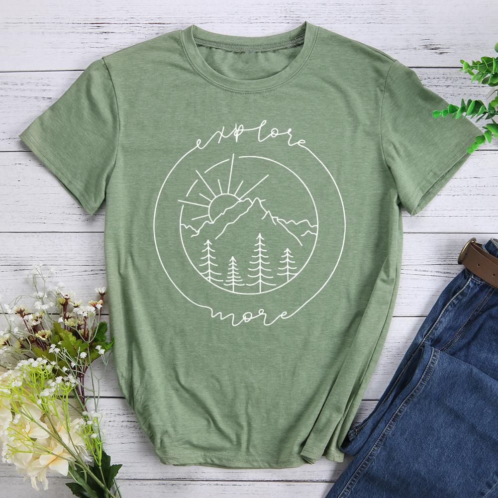 Explore More Round Neck T-shirt