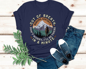 Out Of Breath Hiking Society T-shirt