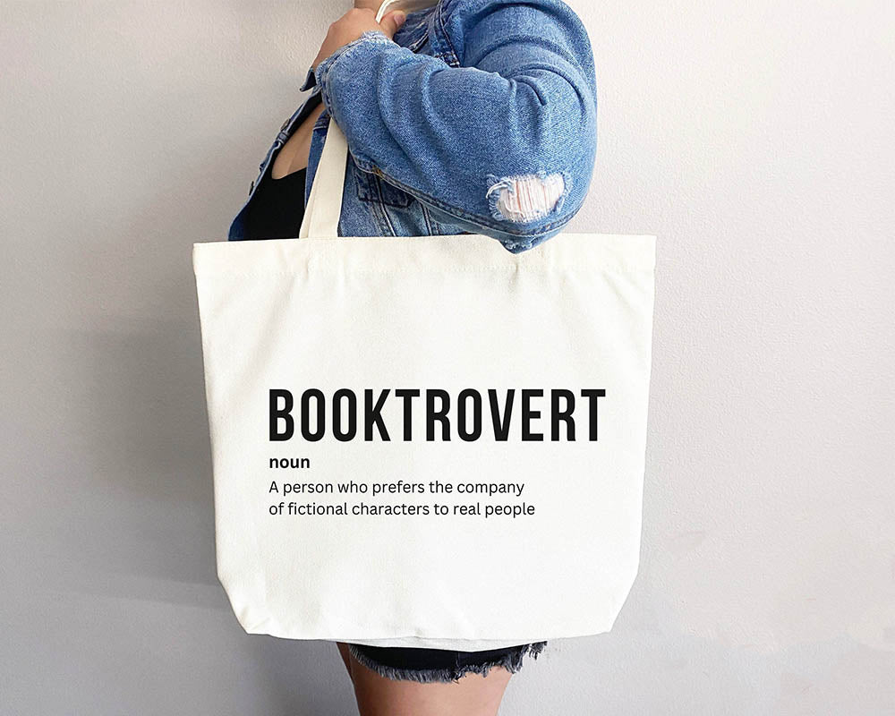 Booktrovert Tote Bag