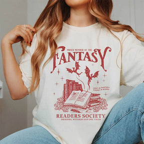 Fantasy Reader Romance Book Lover T-shirt