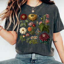 Vintage Flower Cottagecore Aesthetic T-shirt