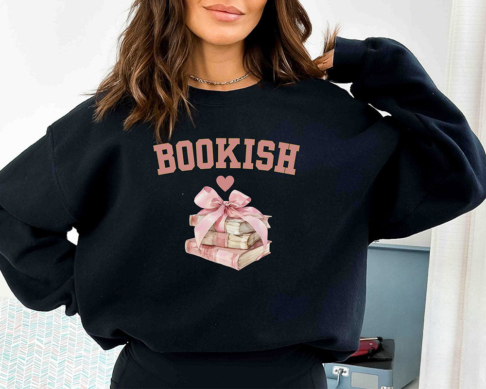 Coquette Book Lover Bookish Sweat-shirt