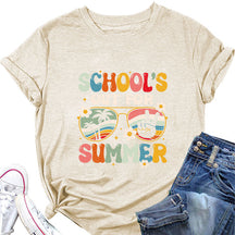 T-shirt L'école est finie pour l'été