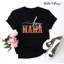 T-shirt rétro garçon maman