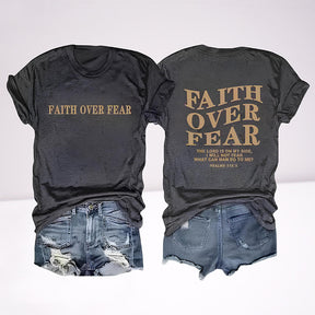 T-shirt FaithOver Peur