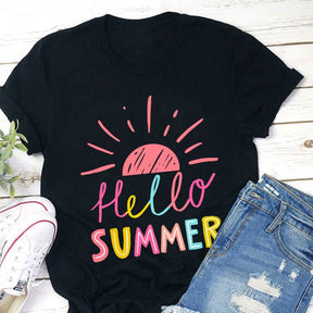 Hello Summer Teacher T-shirt