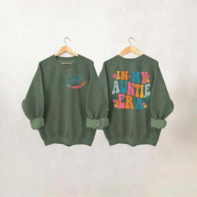 In My Auntie Era Cute Crewneck Sweatshirt