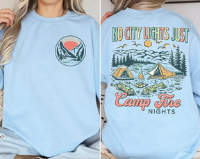 Vintage Camping Family Adventure Sweatshirt