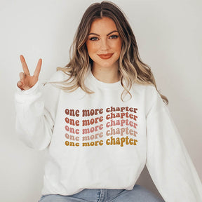 One More Chapter Book Lover Sweatshirt