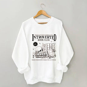 Introverted Book Club Sweatshirt