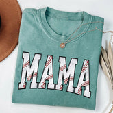 T-shirt mignon de maman de baseball