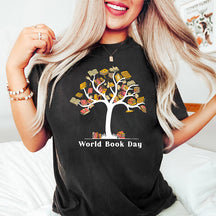 World Book Day Book Tree T-shirt