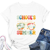 T-shirt L'école est finie pour l'été