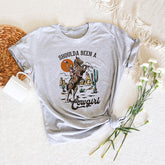 Should A Been A Cowgirl T-shirt