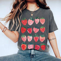 Cute Summer Strawberry Aesthetic T-shirt