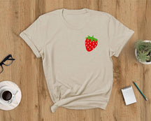 Strawberry Lover Cute Fruit T-shirt