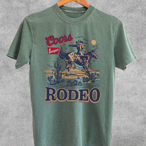 T-shirt vintage Coors Cowboy