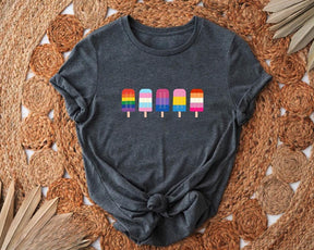 Rainbow Popsicles T-shirt