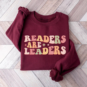 Retro Readers Are Leaders Sweatshirt