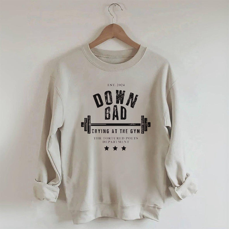 Sweat-shirt tendance Down Bad GYM