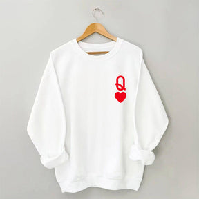 Sweat Reine De Coeur 