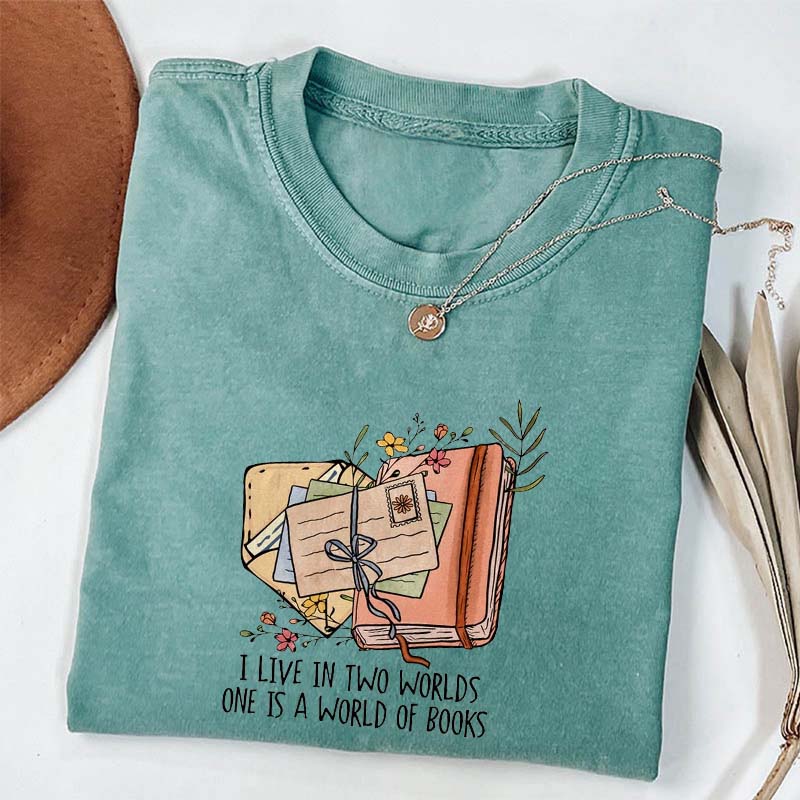 One Is A World Of Books T-shirt