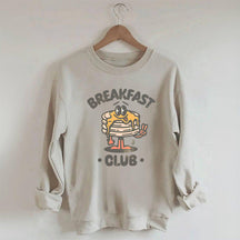 Sweat-shirt rétro esthétique Breakfast Club