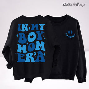 In My Boy Mom Era Trendy Sweatshirt