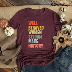 Strong Women Crewneck T-shirt