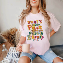 What's More Punk Than The Public Library T-shirt