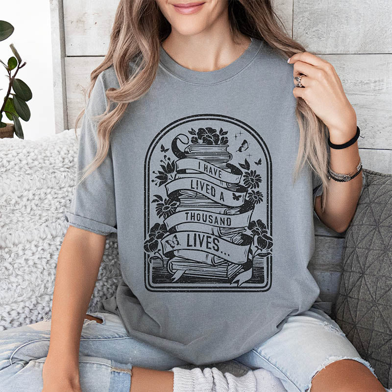 I Have Lived a Thousand Lives Vintage T-shirt