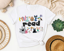 T-shirt Lire des livres pour enfants