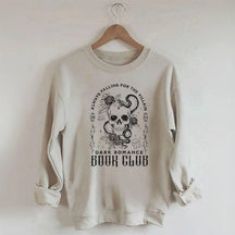 Sweat-shirt livresque vintage Dark Romance