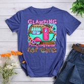 Glamping I'm Too Bougee For Tents T-shirt