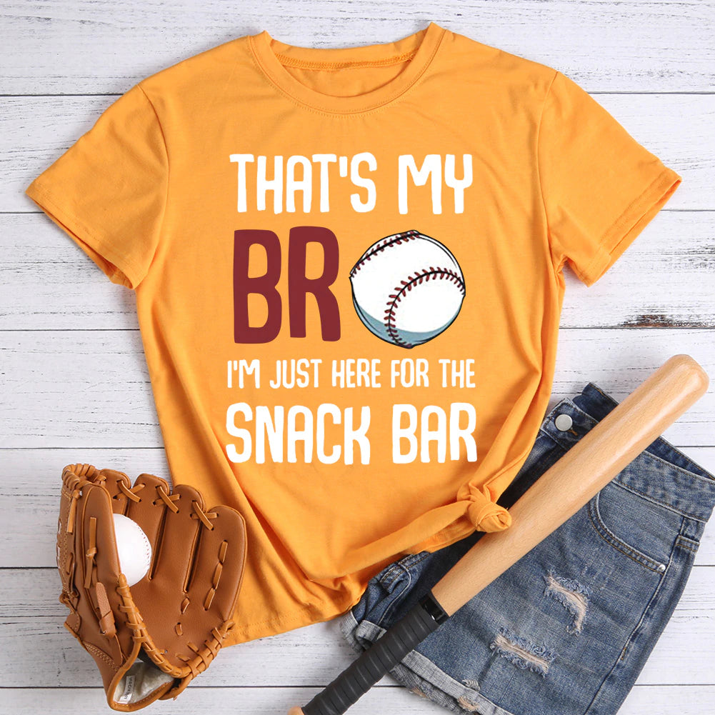 That's My Bro Baseball T-shirt