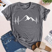 Mountain And Hiking T-shirt