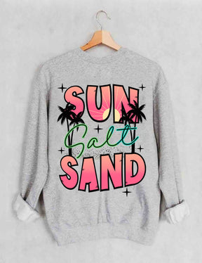 Sweat-shirt Soleil Sel Sable