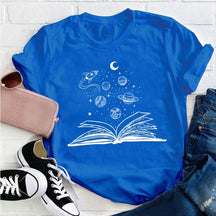 T-shirt Livres et espace