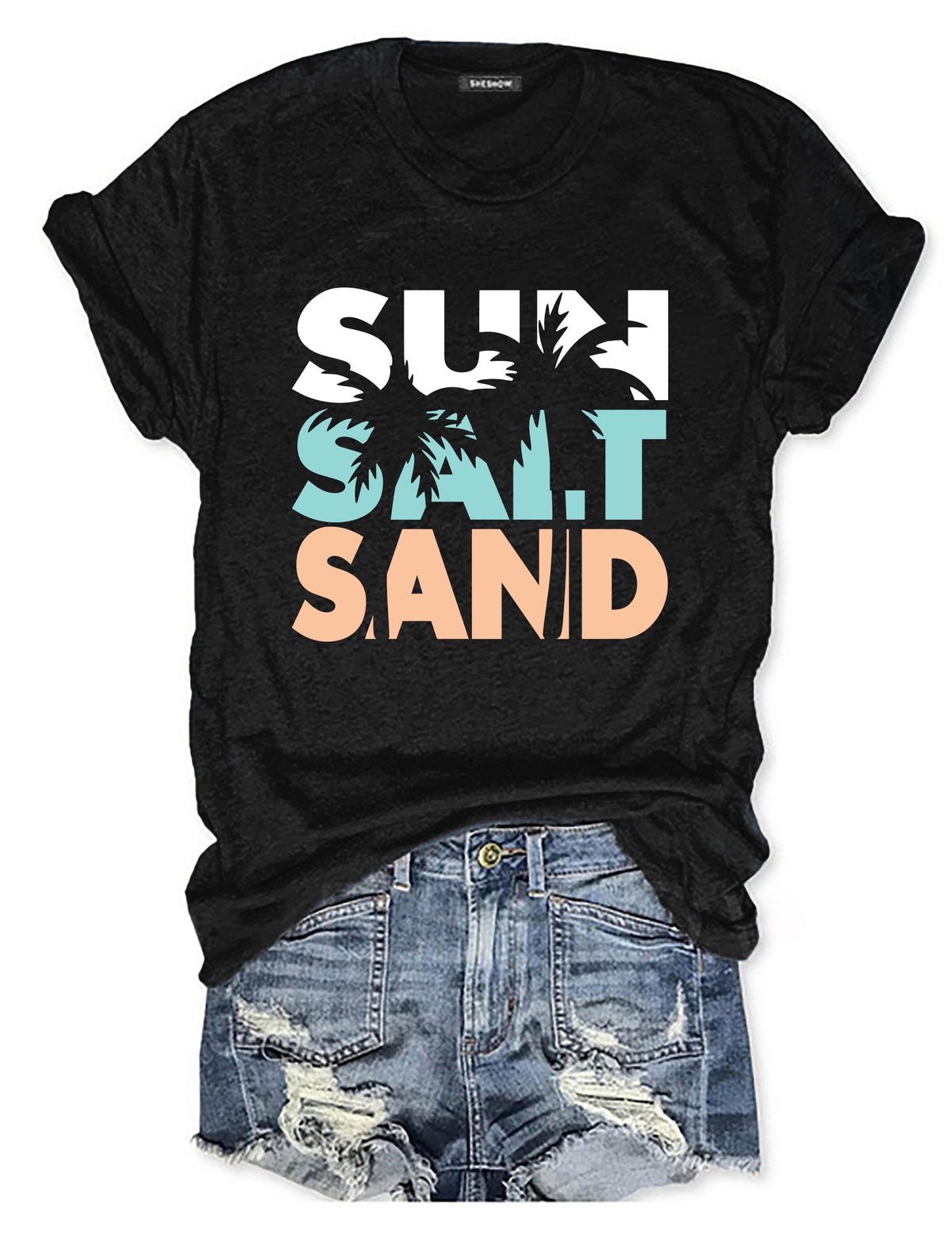 T-shirt Soleil Sel Sable