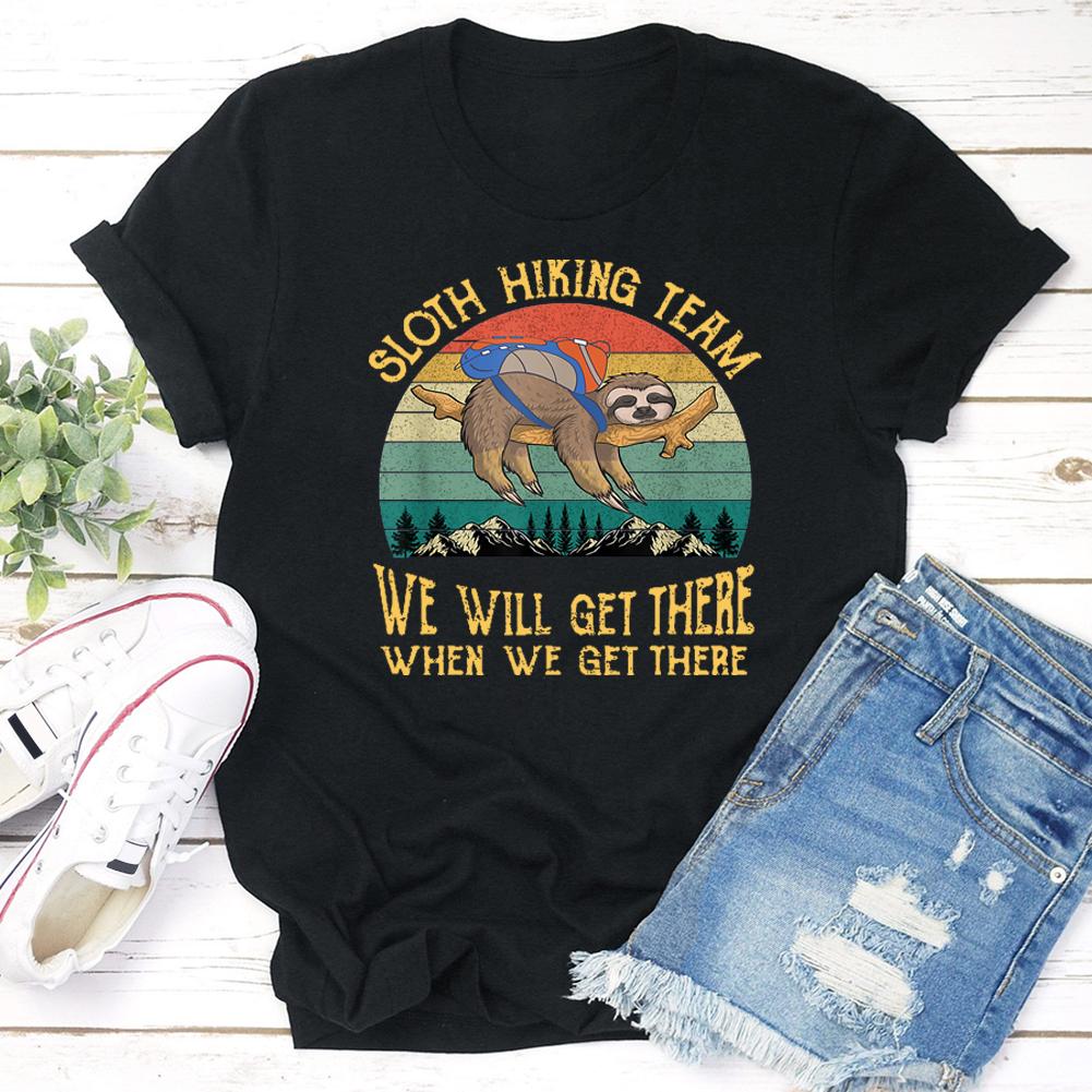 Sloth Hiking Team T-shirt