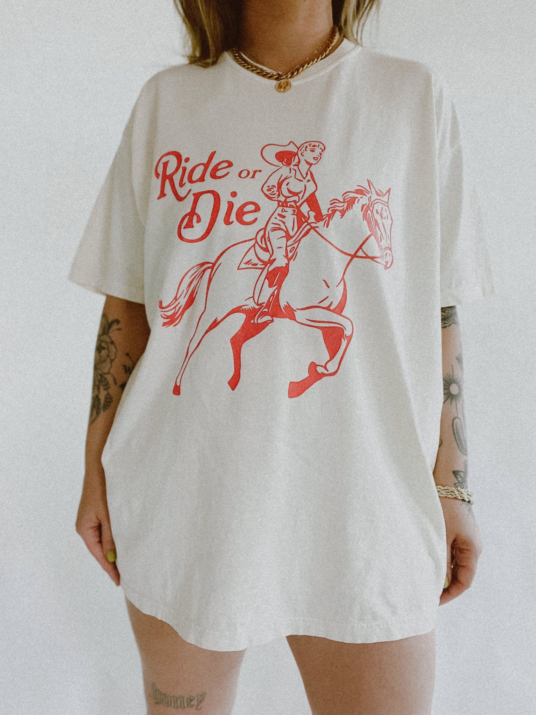 Vintage Ride or Die T-shirt