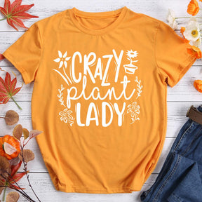 Crazy Plant Lady Hiking T-shirt