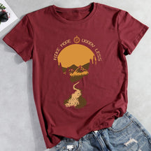 Hike More Worry Less Hiking T-shirt